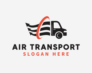 Automotive Transport Truck logo design