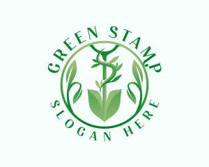 Green Shovel Gardening logo design