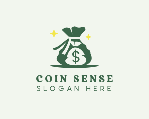 Coin Dollar Currency logo design