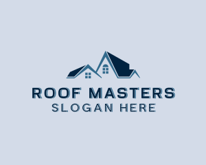 Roofing Window Maintenance logo design