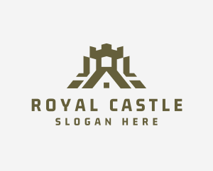 House Property Castle logo design