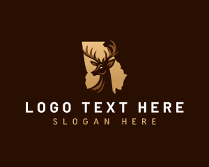 Antler Deer Georgia logo