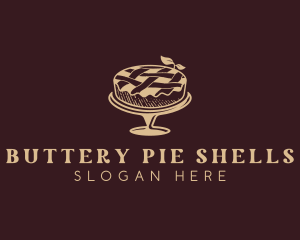 Apple Pie Dessert Pastry logo design