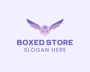 Wing Box Logistic logo design