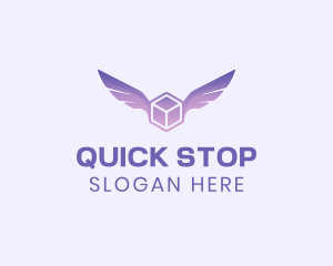 Wing Box Logistic logo design