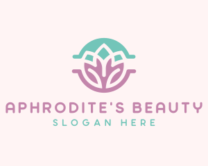 Beauty Yoga Lotus logo design