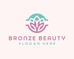 Beauty Yoga Lotus logo design