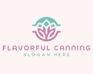 Beauty Yoga Lotus logo design