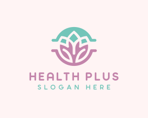 Beauty Yoga Lotus logo design