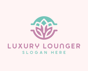 Beauty Yoga Lotus logo design