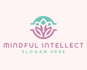 Beauty Yoga Lotus logo design