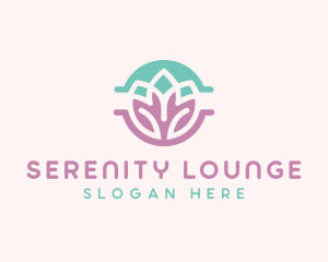 Beauty Yoga Lotus logo design