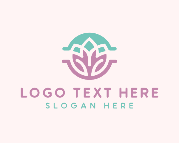 Yoga logo example 1