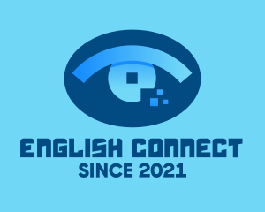 Eye Tech Pixel logo design