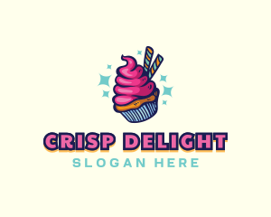 Sweet Pastry Cupcake logo