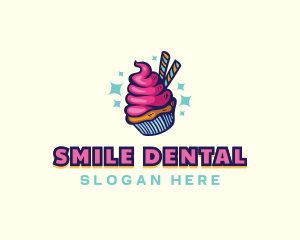 Sweet Pastry Cupcake logo