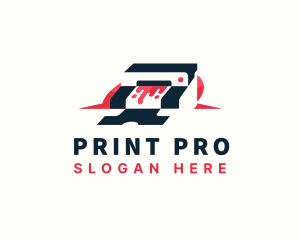 Clothing Shirt Printer logo design