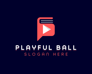 Play App Audiobook logo design