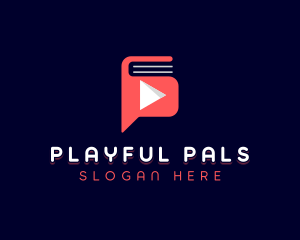 Play App Audiobook logo design