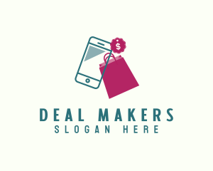 Shopping Bag Phone Discount logo