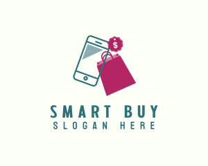 Shopping Bag Phone Discount logo