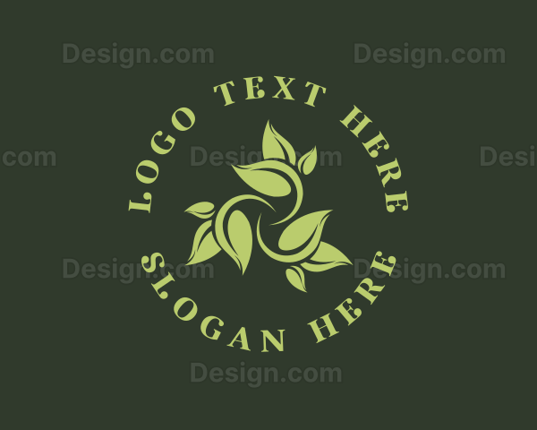 Natural Environment Plants Logo