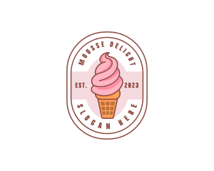 Ice Cream Dairy Dessert logo