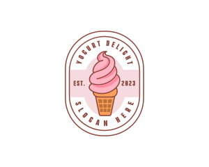 Ice Cream Dairy Dessert logo