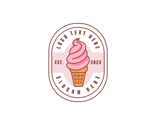 Ice Milk logo example 1