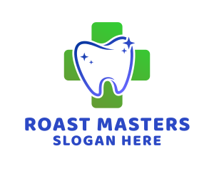 Dental Cross Tooth Logo