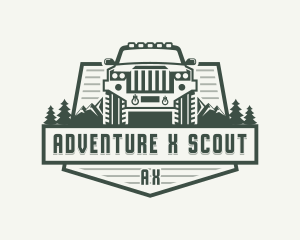 Adventure SUV Vehicle logo design