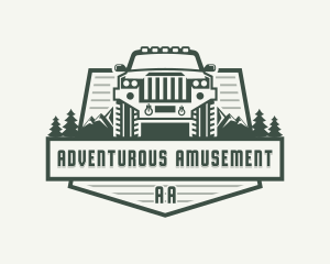 Adventure SUV Vehicle logo design