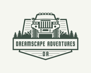 Adventure SUV Vehicle logo design