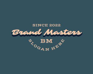 Hipster Brand Business logo