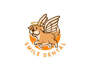 Wing Puppy Animal Pet logo