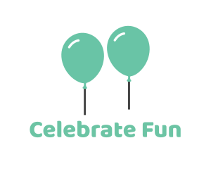 Green Party Balloons logo