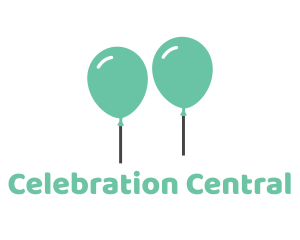 Green Party Balloons logo