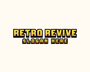 Retro Gaming Arcade logo design