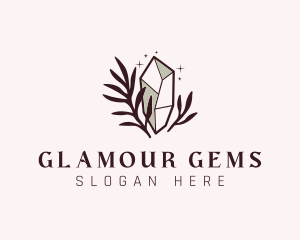 Luxury Jewelry Stone logo design