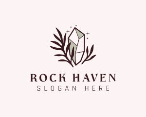 Luxury Jewelry Stone logo design