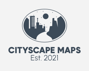 Cityscape Urban Tower  logo design