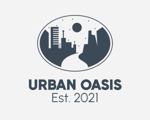 Cityscape Urban Tower  logo design