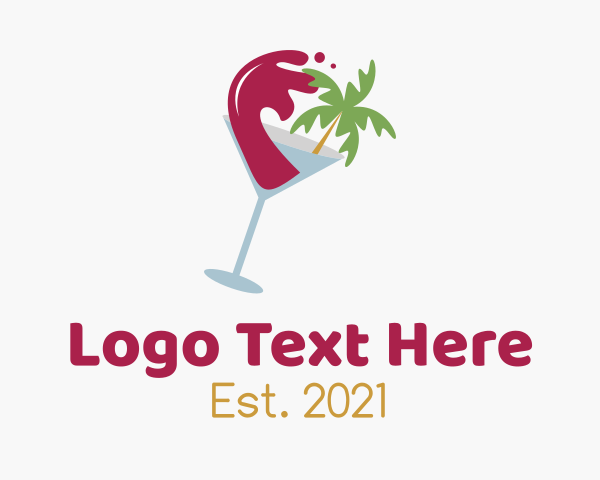 Beverage logo example 3