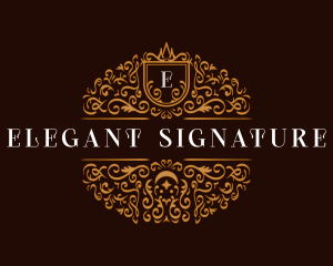 Elegant Decorative Ornament logo design