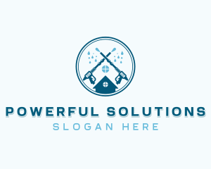 Pressure Washer Cleaner logo design