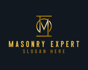 Classy Boutique Letter M logo design