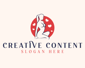 Sexy Stripper Woman logo design