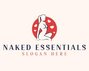 Sexy Stripper Woman logo design