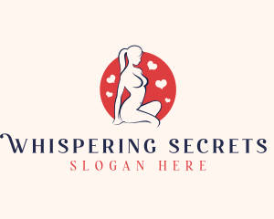 Sexy Stripper Woman logo design