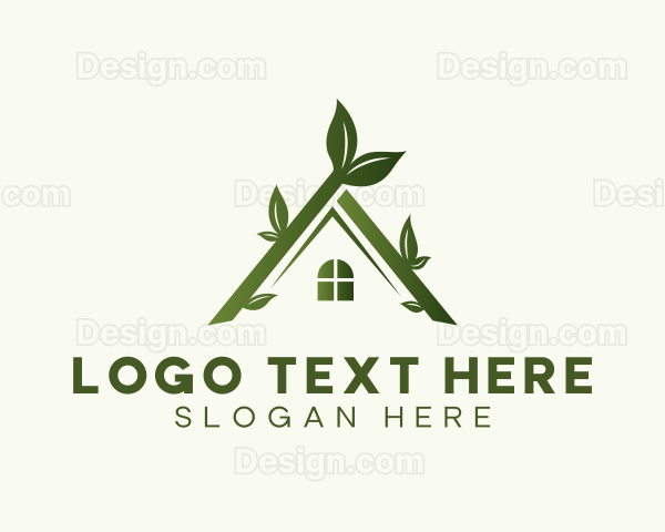 Natural House Leaves Logo